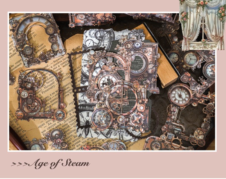 Marcos Huecos Steampunk