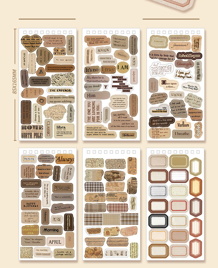 Libreta de Stickers Retro - 02