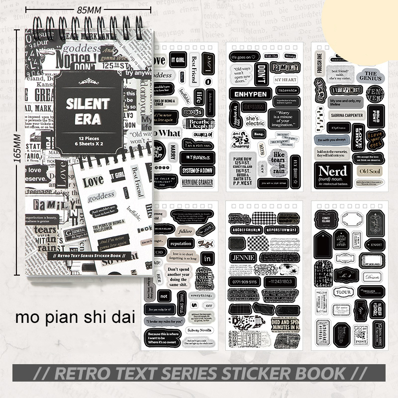 Libreta de Stickers Retro - 03