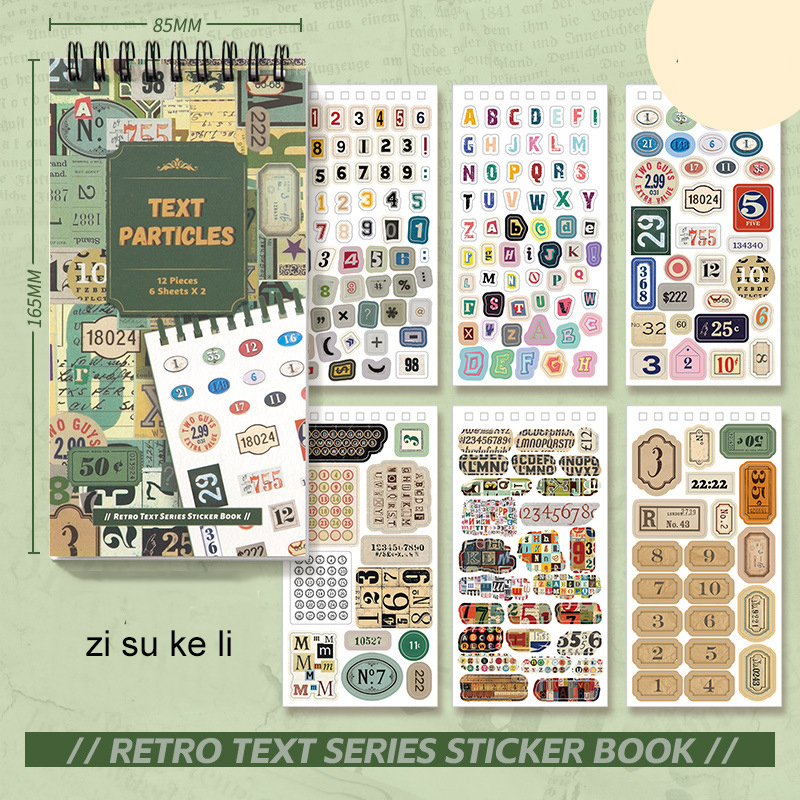Libreta de Stickers Retro - 04