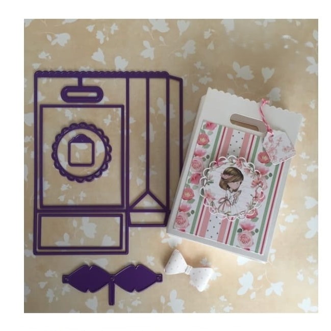 Die Cut Caja con Accesorios