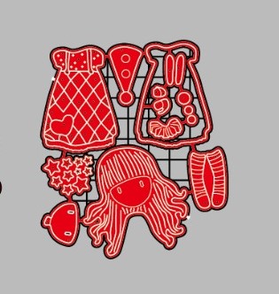 Die Cut Gorjuss – Modelo «H»