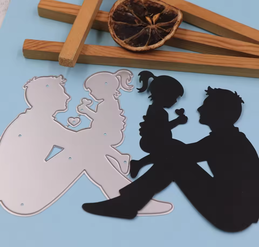 Die Cut Padre e Hija