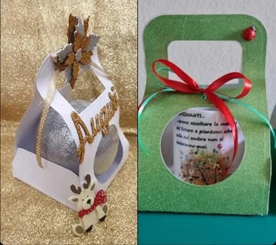 Die Cut Caja Grande con Visor