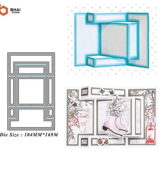 Die Cut Pop Up Tarjeta