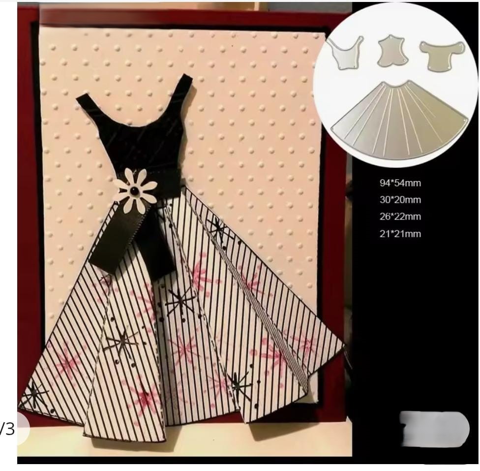Die Cut Vestimenta de Mujer