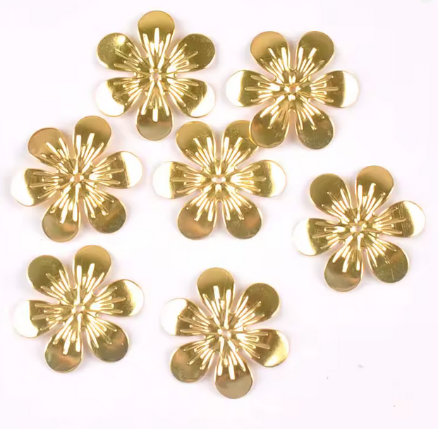 Flores de Filigrana Oro - Modelo "A"