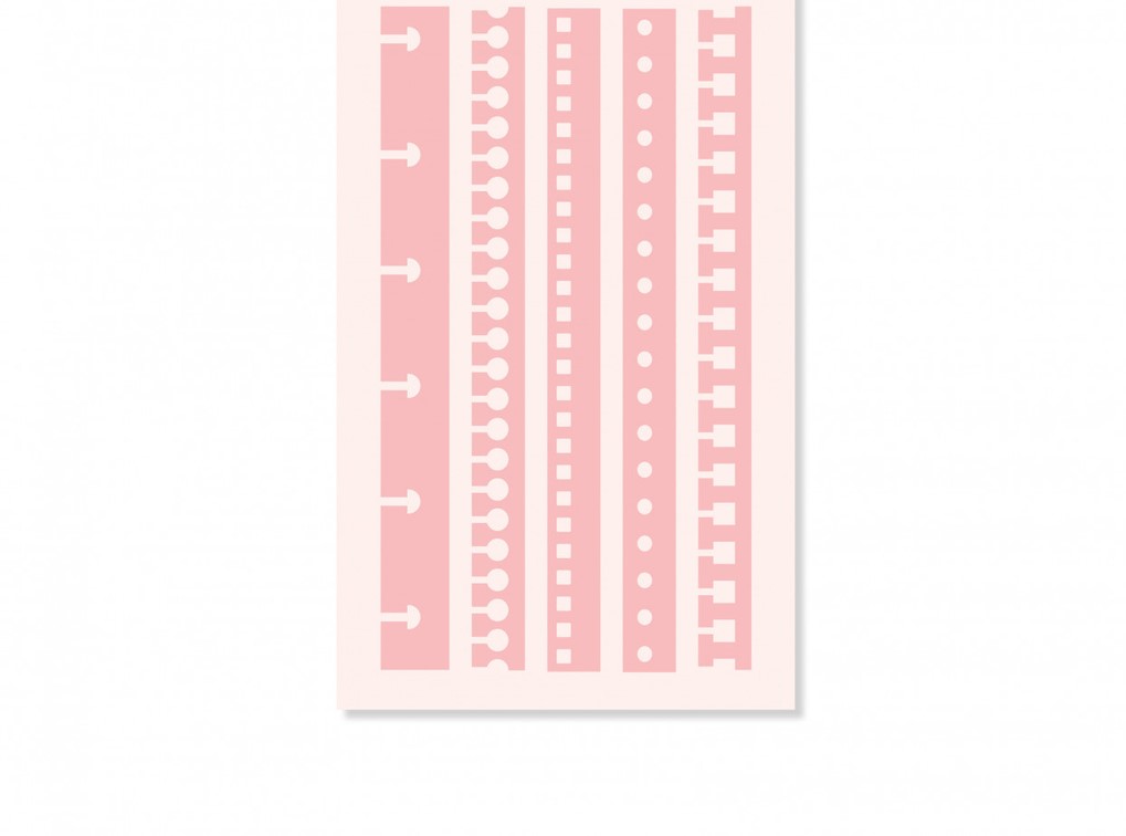 Die Cut Guardas Perforadoras de Papel x 5