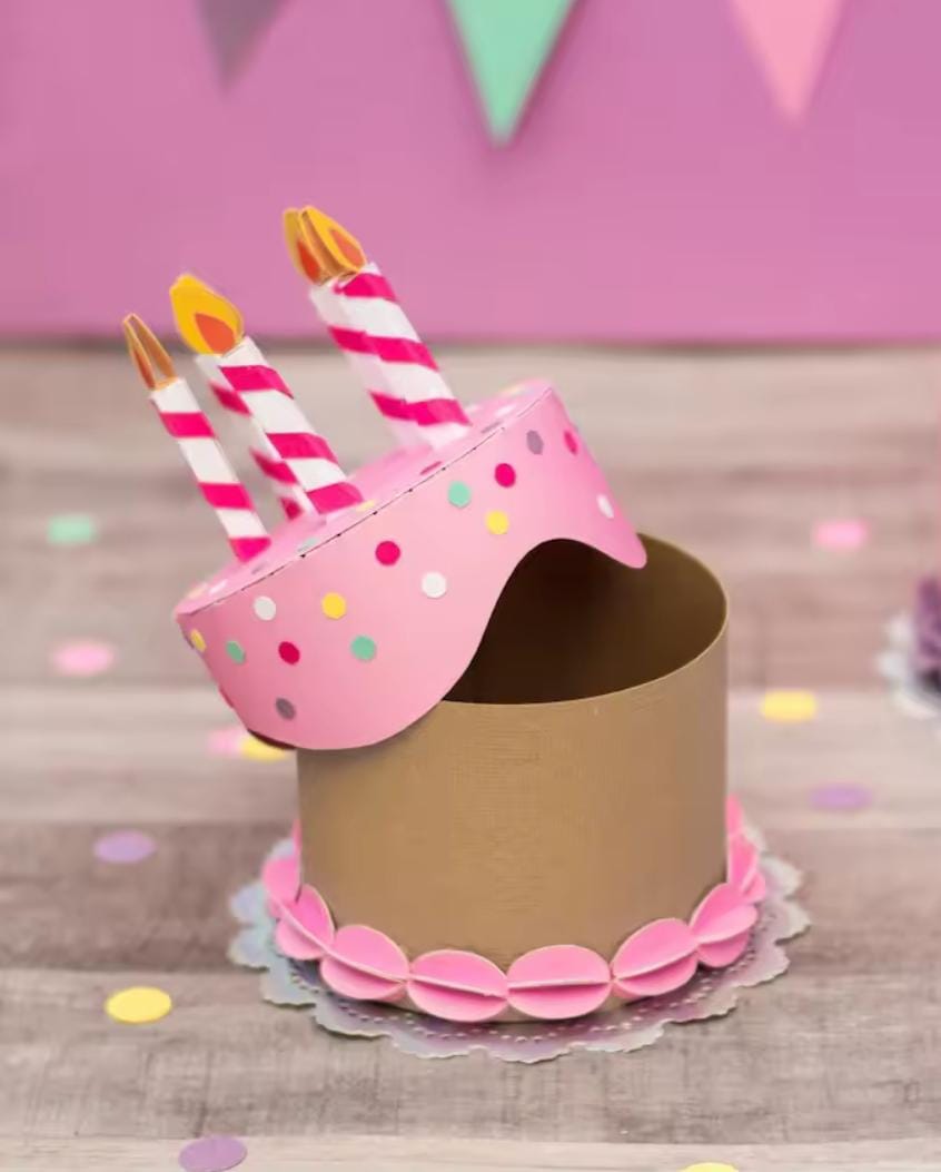 Die Cut Caja Torta