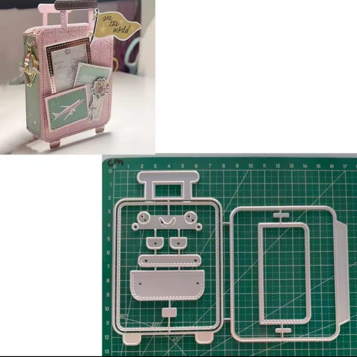 Die Cut Valija de Viaje