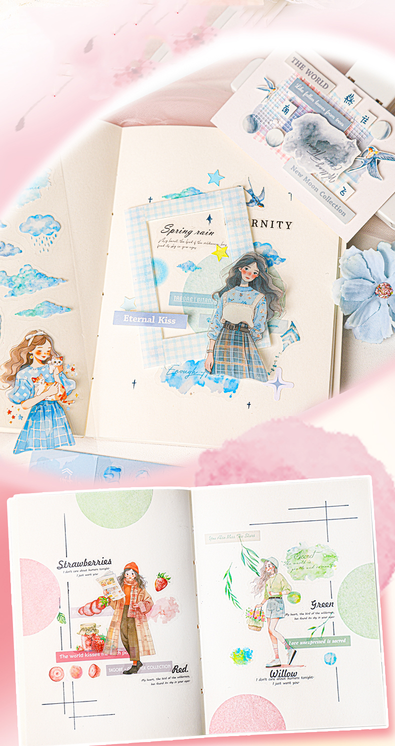 Washi Tape PET Mujercitas
