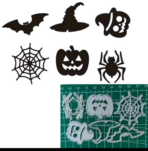 Die Cut Elementos de Halloween