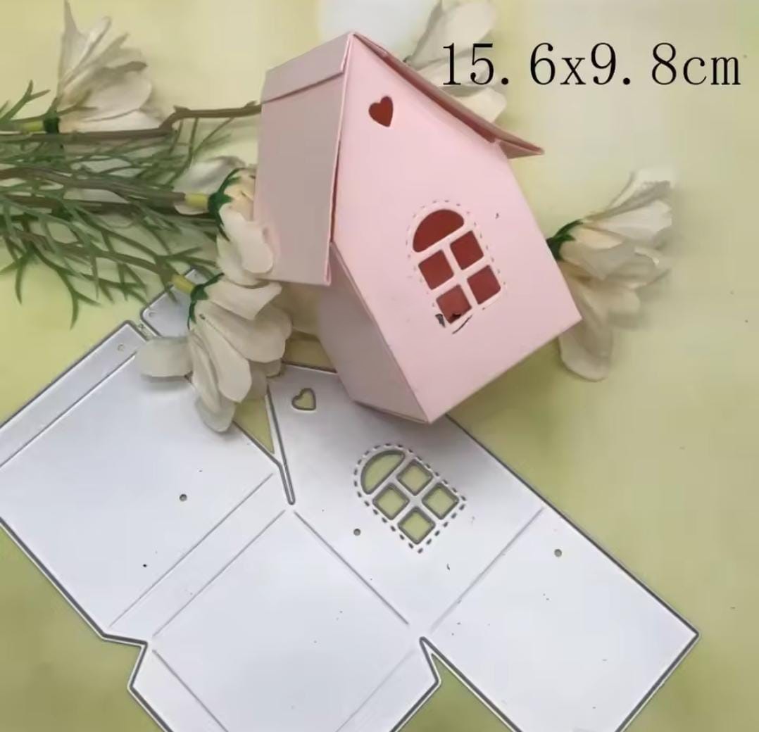 Die Cut Caja Casita