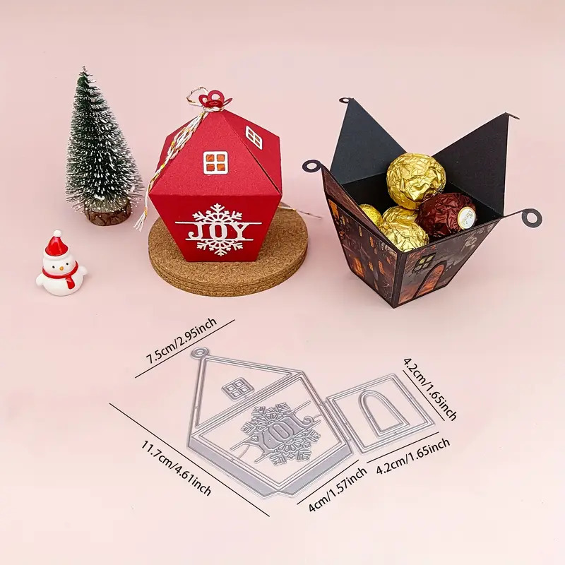 Die Cut Caja Farol Chino