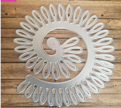 Die Cut Para Hacer Flor de 15 cm