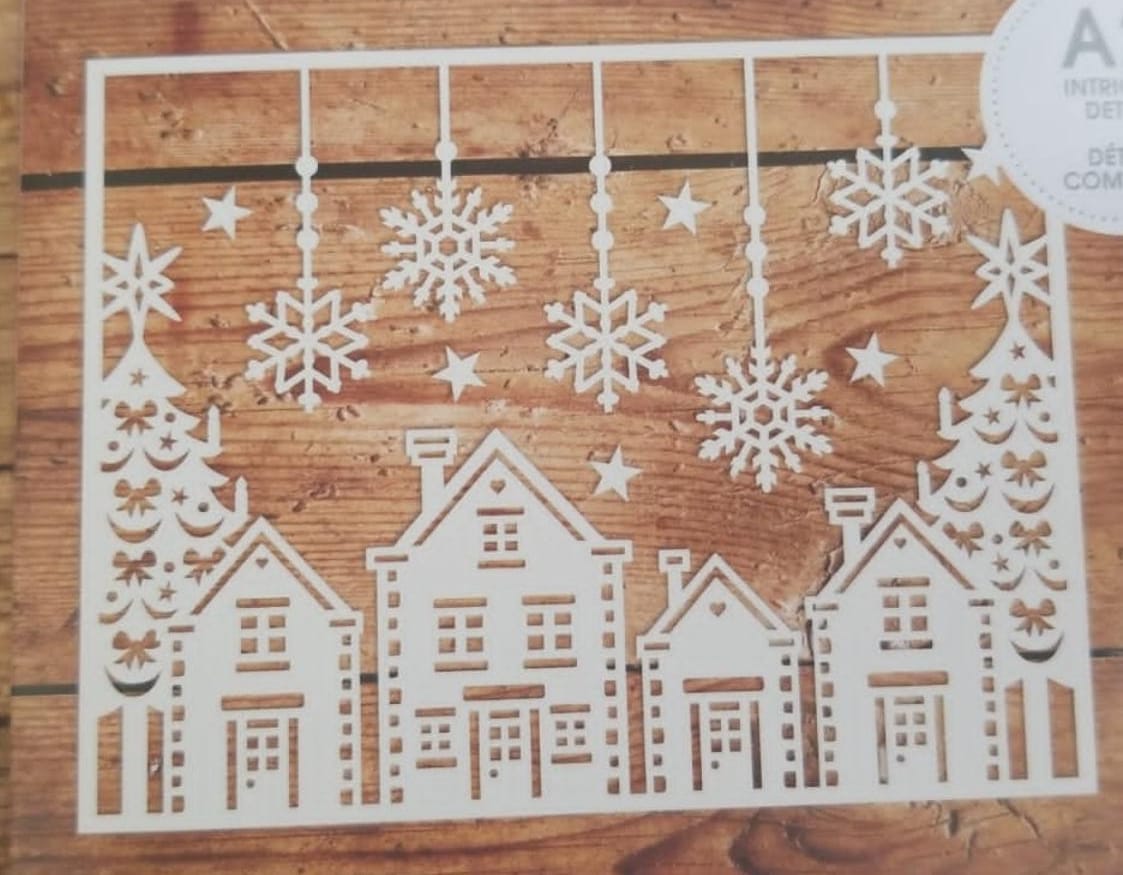 Die Cut Composición Navideña