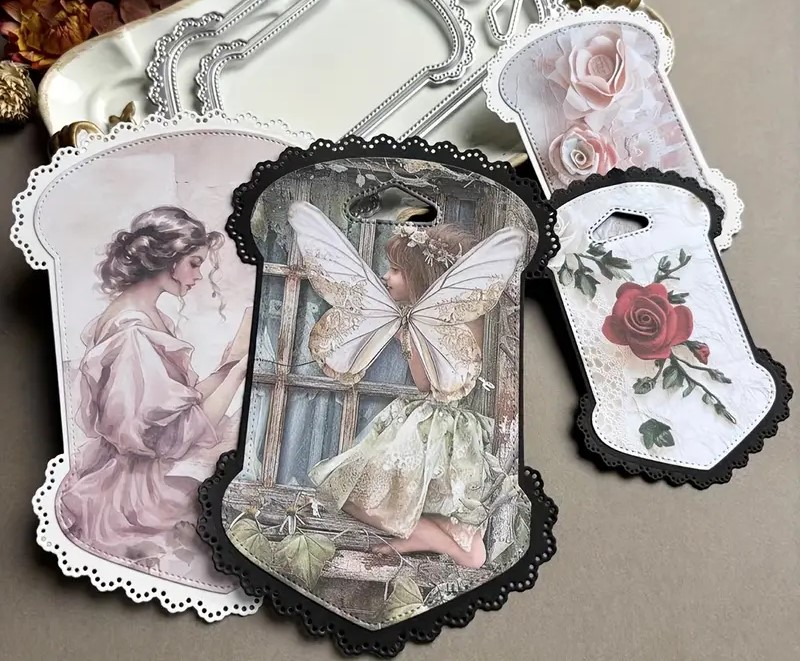 Die Cut Porta Hilos x 2 Medianos