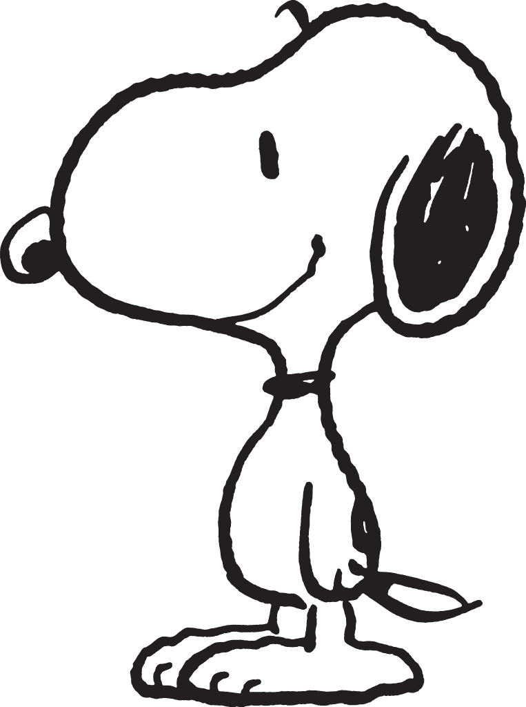 Die Cut Snoopy Modelo "A"