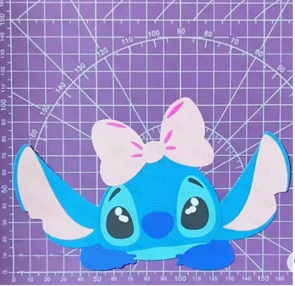 Die Cut Stitch Con Moñito