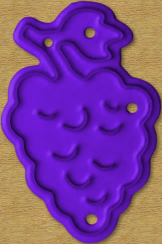 Die Cut Racimo de Uvas Mini