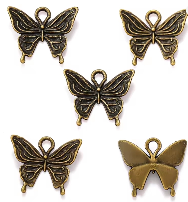 Dije Mariposa 18 x 15 mm