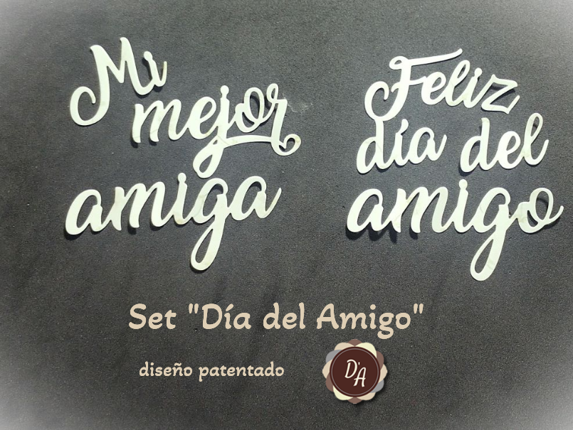 Die Cut Plancha Día del Amigo