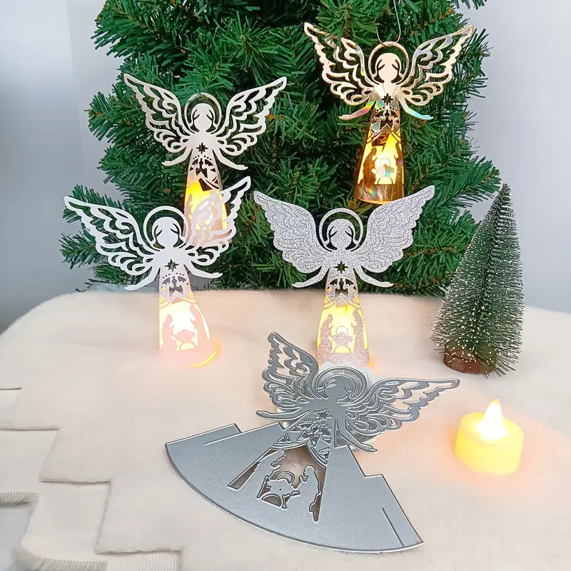 Die Cut Ángel Circular