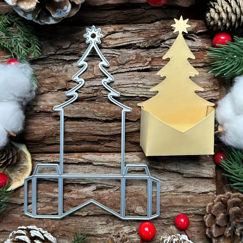 Die Cut Caja Arbolito
