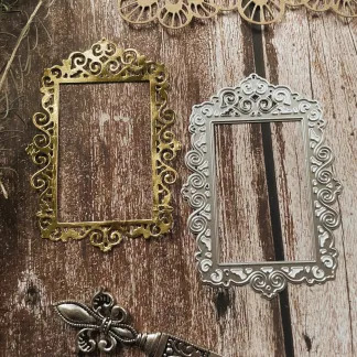 Die Cut Marquito Espejo Rectangular