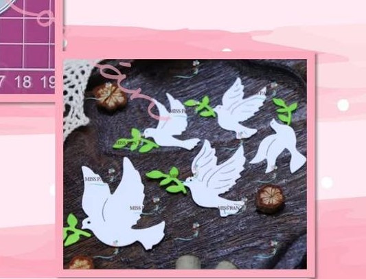 Die Cut Palomas x 5