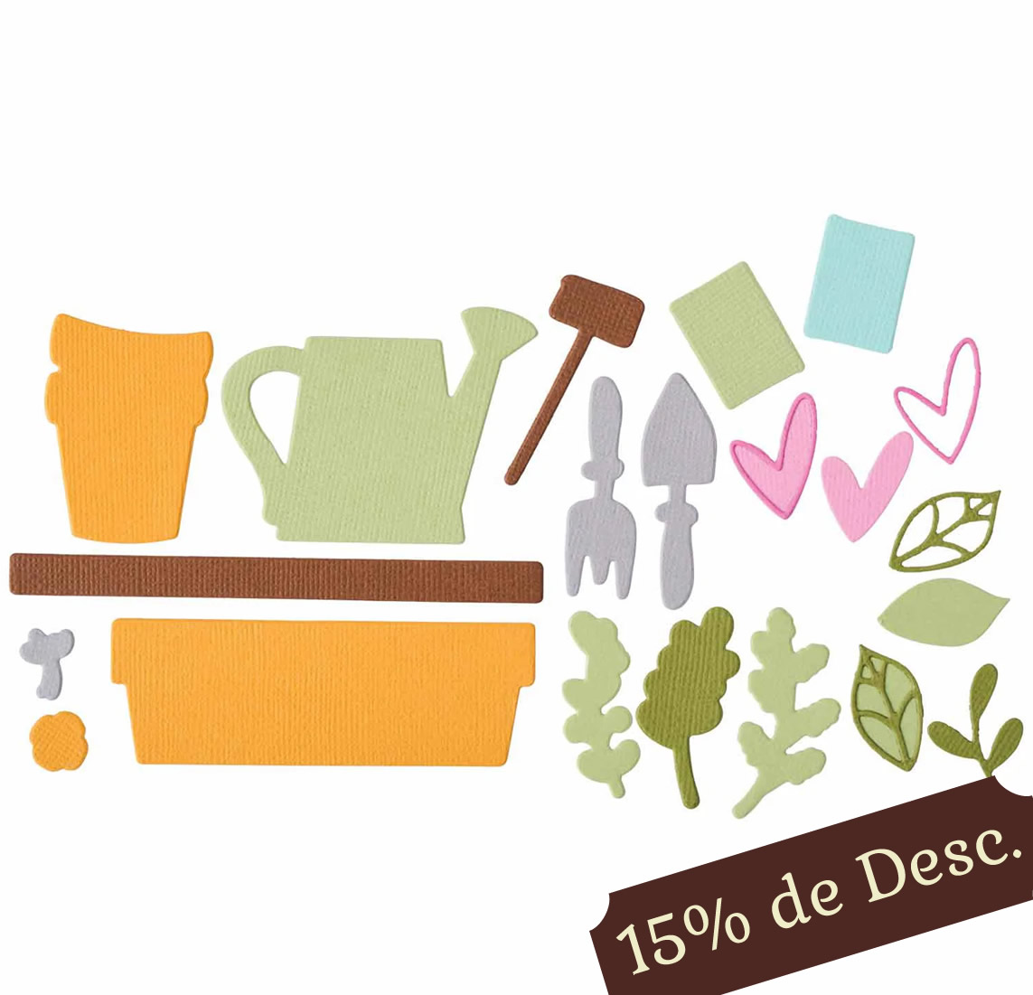 Die Cut Set de Jardinería