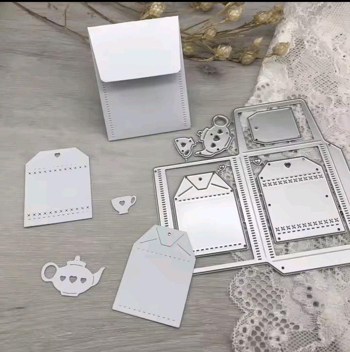 Die Cut Sobres de Té