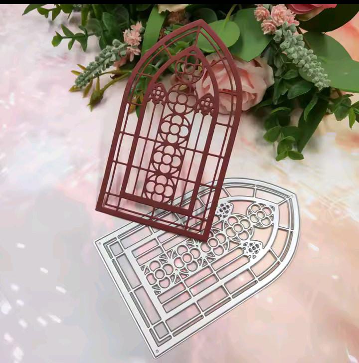 Die Cut Ventana Gótica Vitral