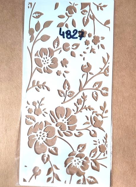 Stencil Chico - Flor Sakura