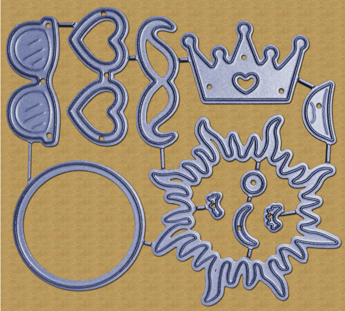 Die Cut Sol con Accesorios