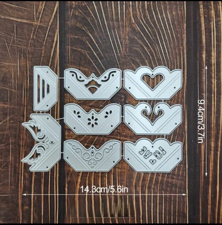 Die Cut Esquineros x 8