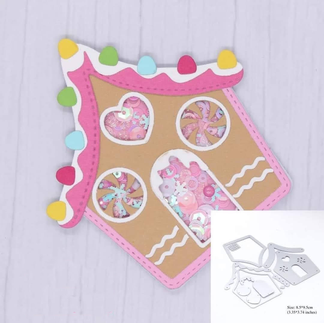 Die Cut Casita de Jengibre
