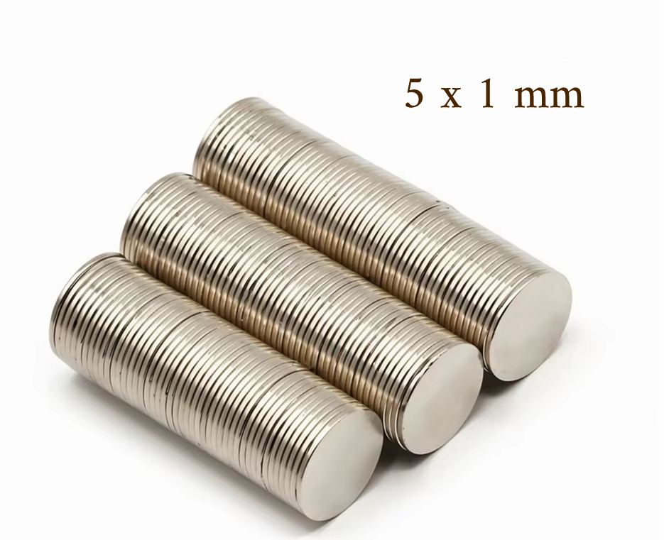Imanes de 5 x 1 mm