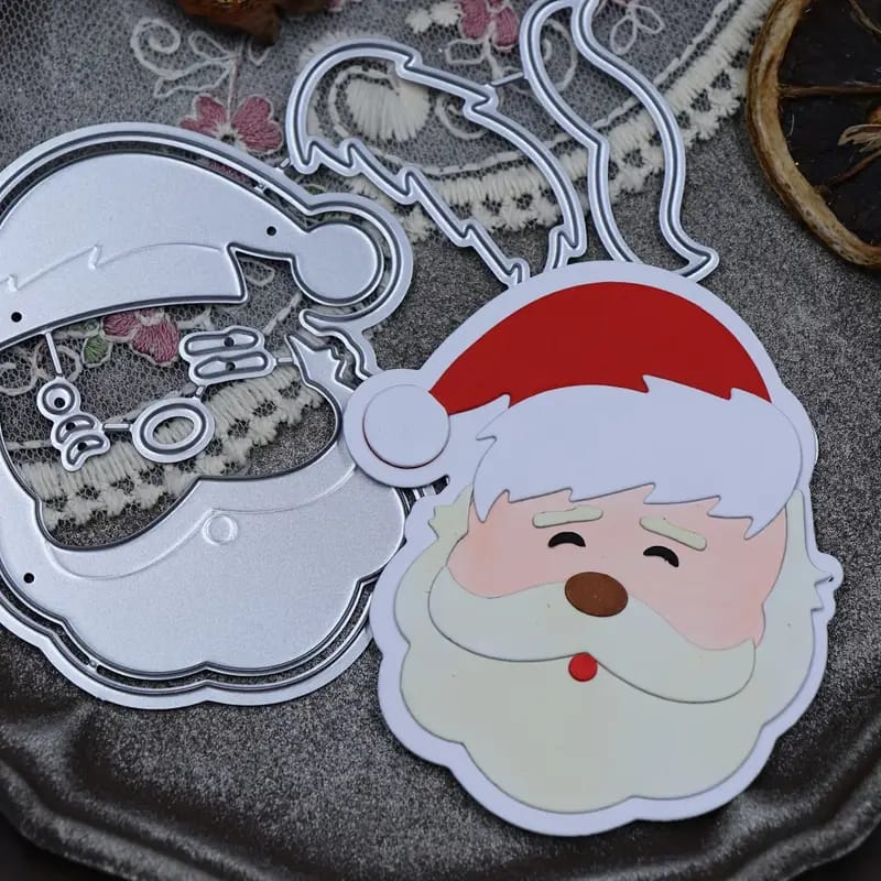 Die Cut Papa Noel Cara Mediana