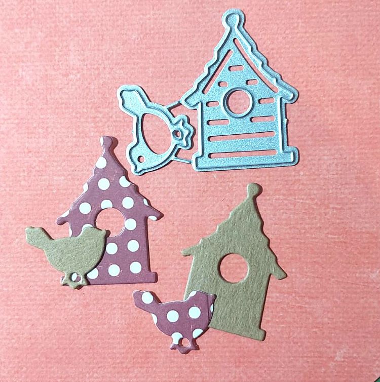 Die Cut Casita de Pajarito