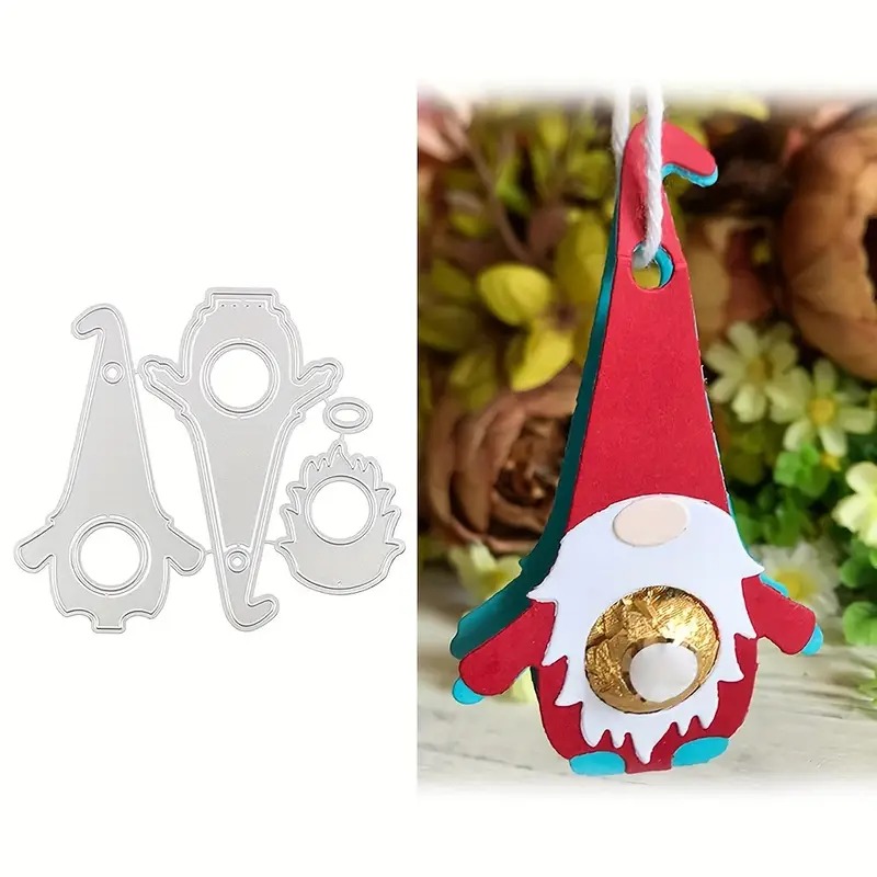 Die Cut Caja Gnomo Hueca