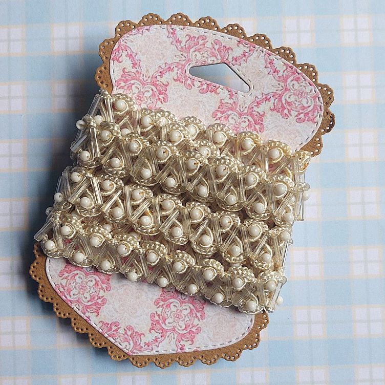 Cinta con Pedrería x 1 m