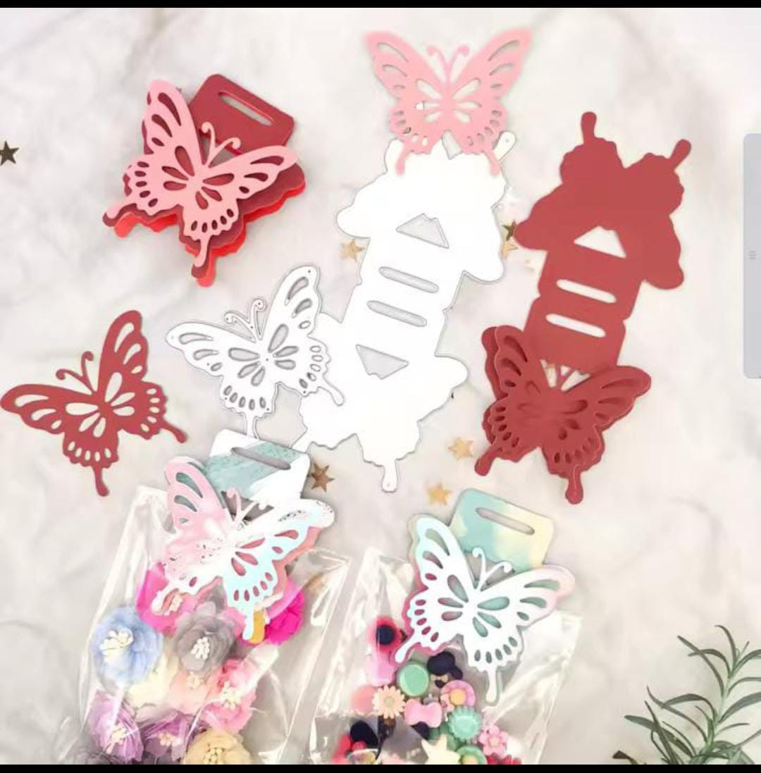 Die Cut Manija para Bolsa Mariposa