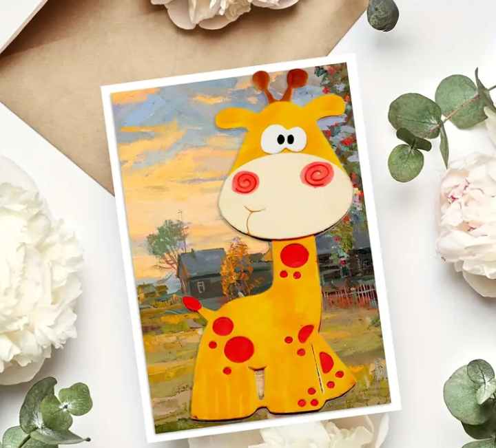 Die Cut Jirafita