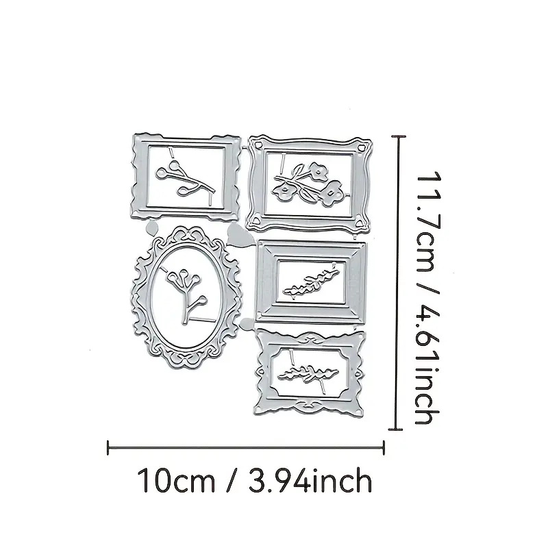 Die Cut Portarretratos x 5