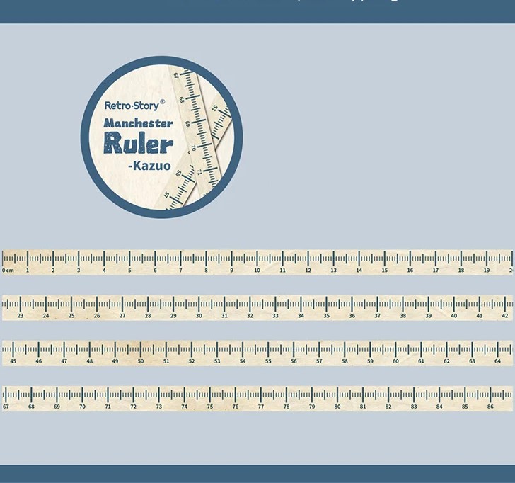 Manchester Ruler Washi Tape