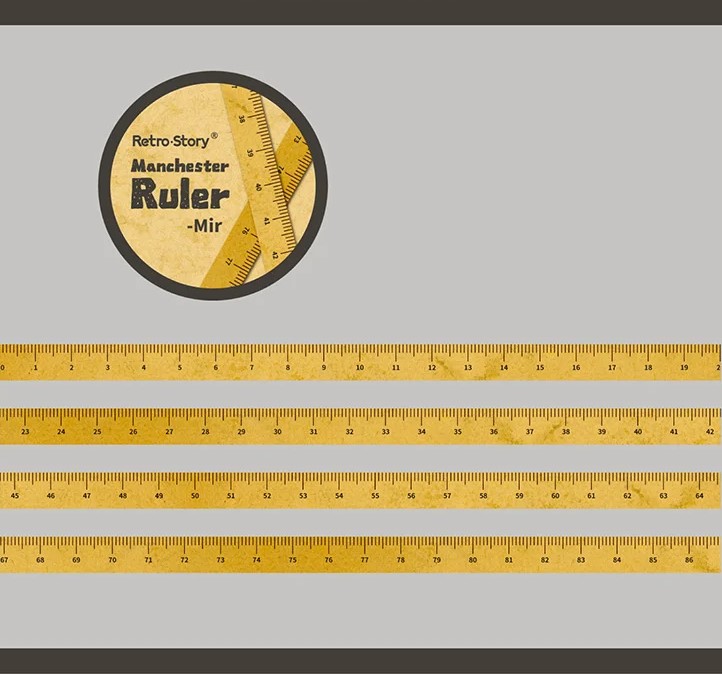 Manchester Ruler Washi Tape