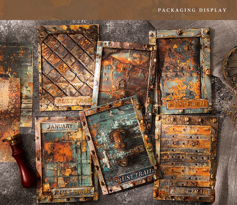 Material Paper - Rust Marks