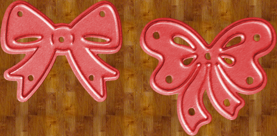 Die Cut Moñitos x 2