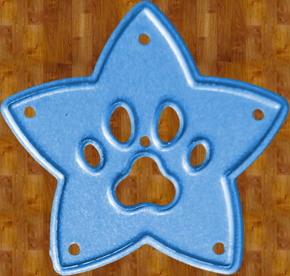 Die Cut Estrellita Huella